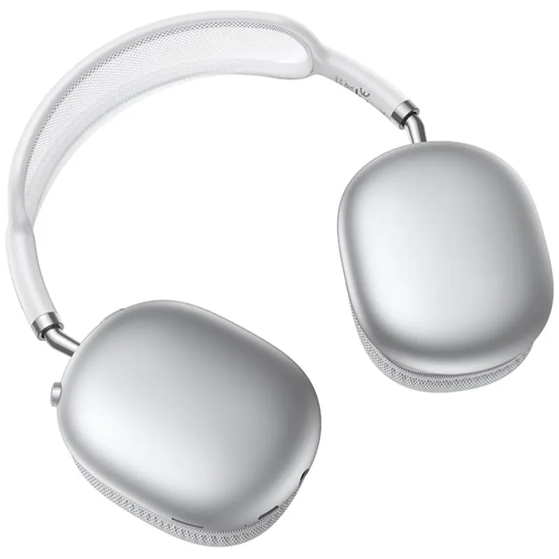 Накладні бездротові навушники Borofone BO36 Tone Silver — фото 3
