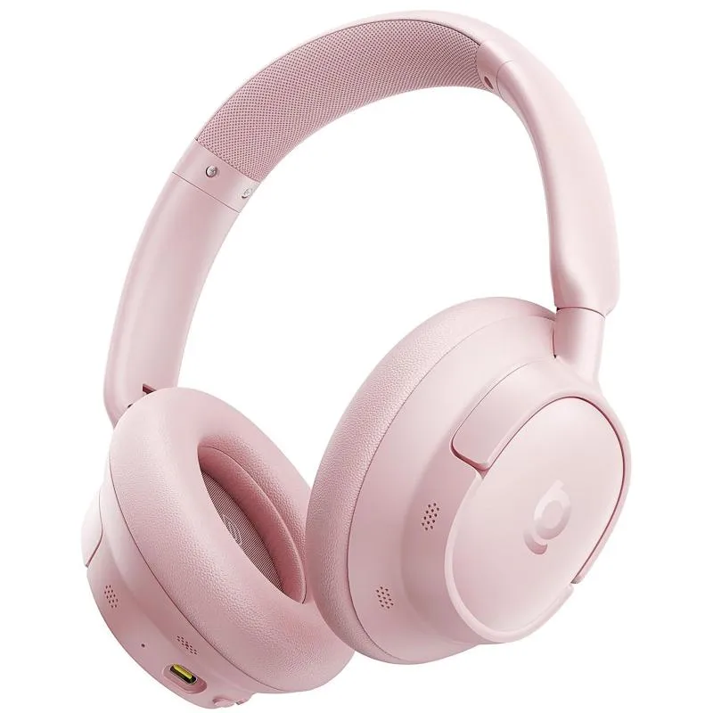 Накладні бездротові навушники Baseus Bass BH1 ANC (A02037) Nebula Pink