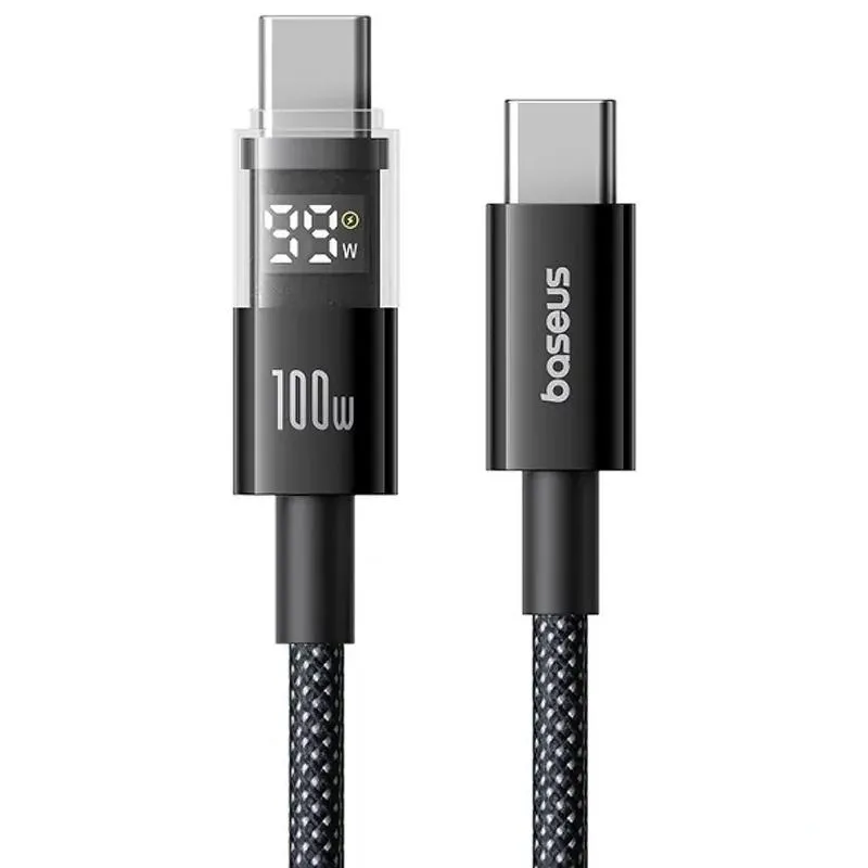 Дата кабель Baseus Display 2 Type-C to Type-C 100W Cosmic Black