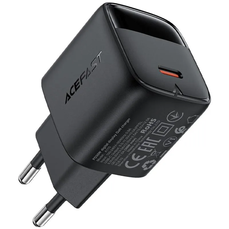 МЗП Acefast A115 PD30W GaN Black — фото 5