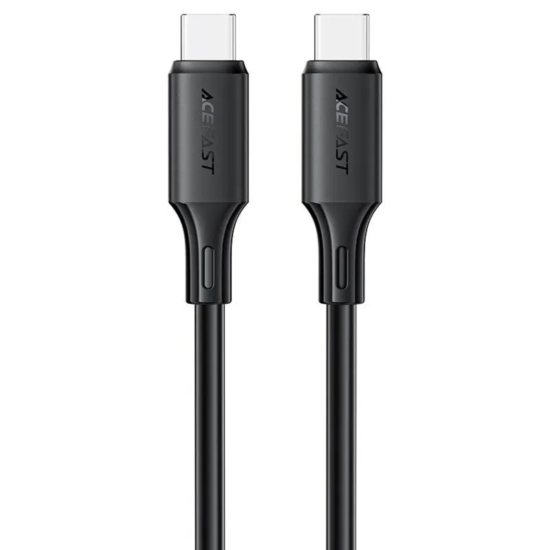 Дата кабель Acefast C17-03 Type-C to Type-C 60W Black