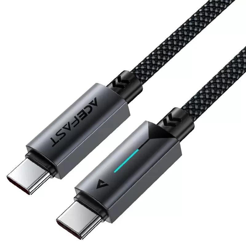 Дата кабель Acefast C19-03 Type-C to Type-C 60W Black