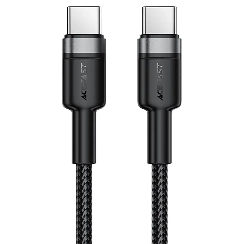 Дата кабель Acefast C22-03 Type-C to Type-C 60W Black