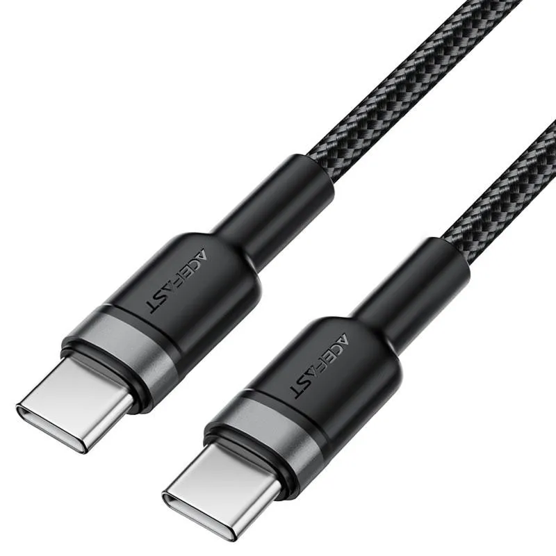 Дата кабель Acefast C22-03 Type-C to Type-C 60W Black — фото 3