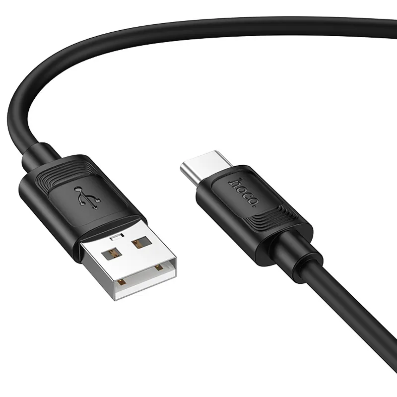 Дата кабель Hoco X122 Benefit USB to Type-C 3A Black — фото 2