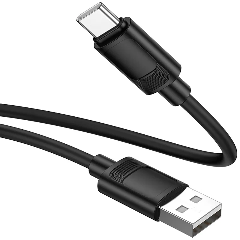 Дата кабель Hoco X122 Benefit USB to Type-C 3A Black — фото 3
