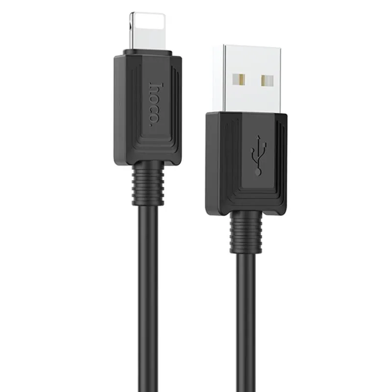 Дата кабель Hoco X73 Ferry USB to Lightning 2.4A Black