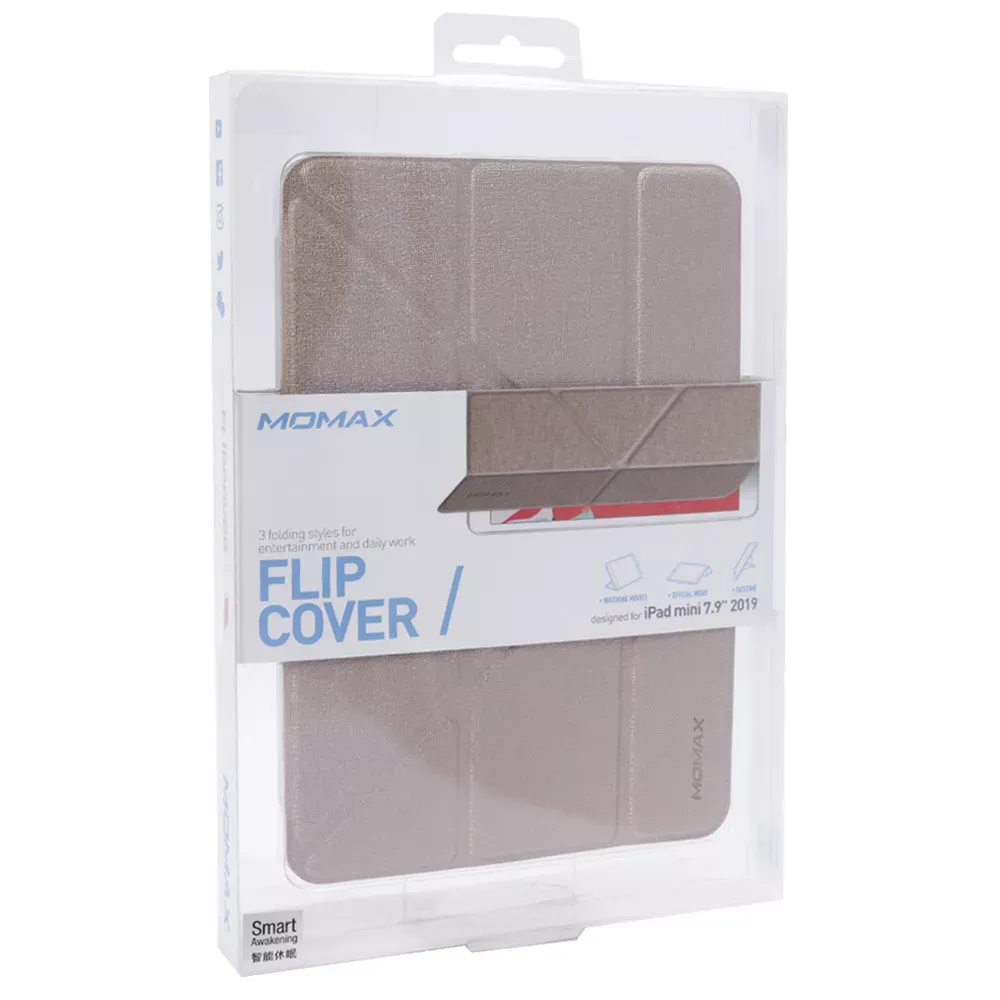 Momax FCAP19M5 Flip Cover iPad Mini 2019 — Gold — фото 3