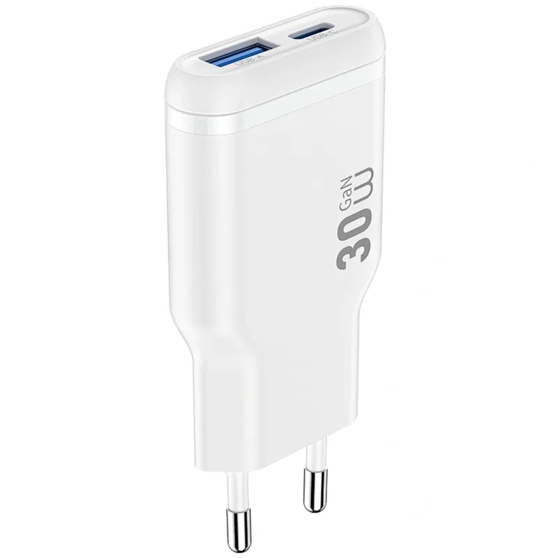 МЗП WIWU G033 Essen PD30W+QC3.0 GaN White