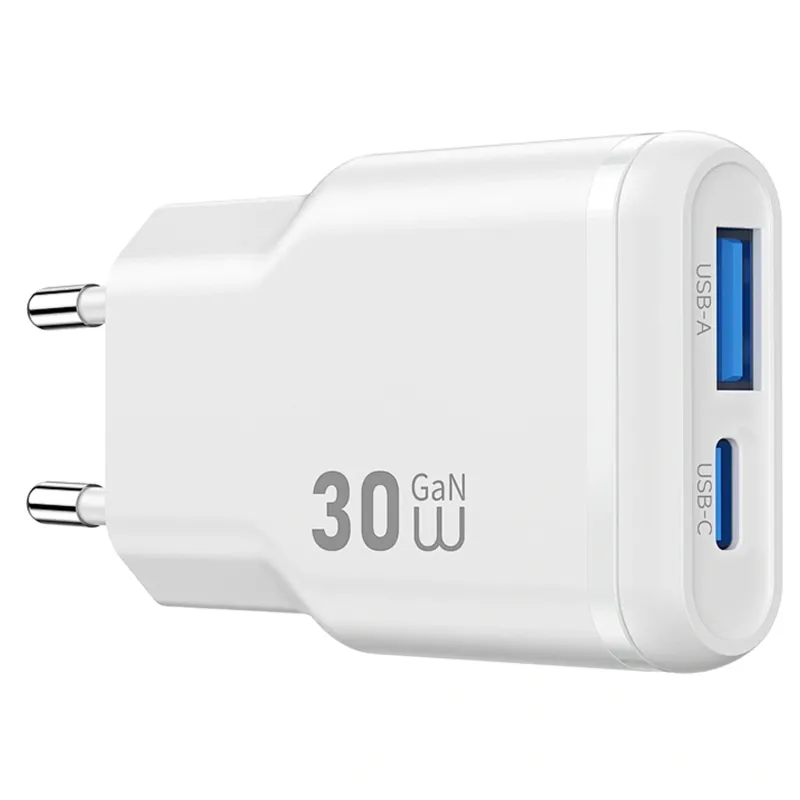 МЗП WIWU G033 Essen PD30W+QC3.0 GaN White — фото 2