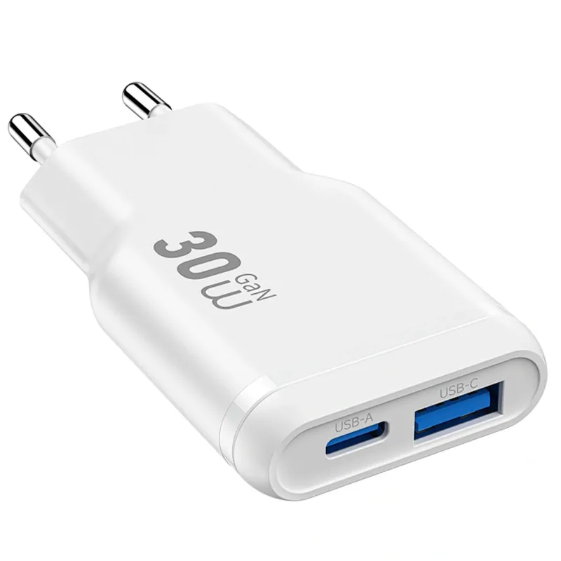 МЗП WIWU G033 Essen PD30W+QC3.0 GaN White — фото 3