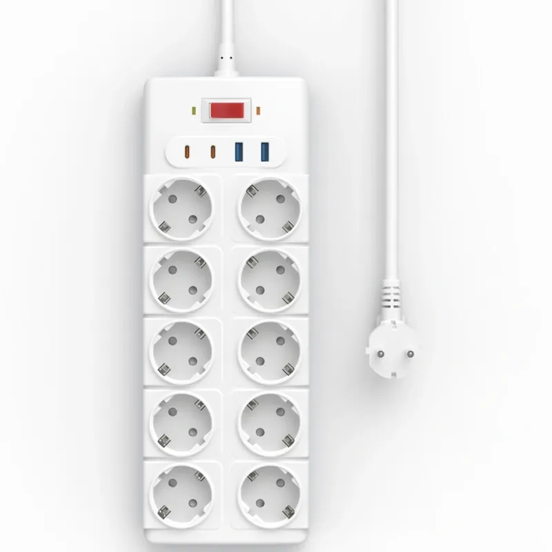 Подовжувач WIWU S008 Power Strip PD20W White — фото 2