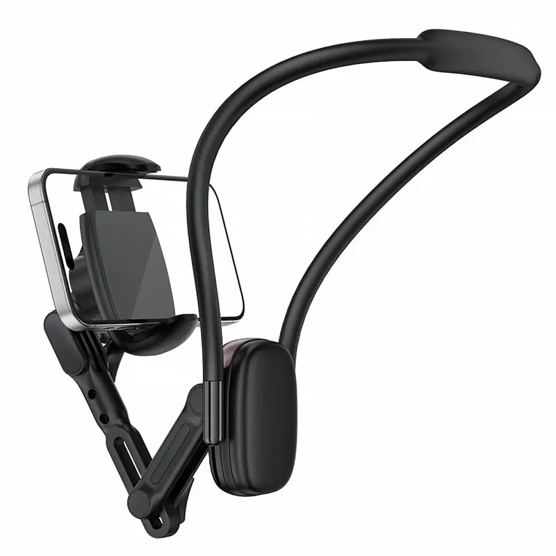 Магнітний тримач для телефону Acefast E33 neck-hanging Black — фото 2