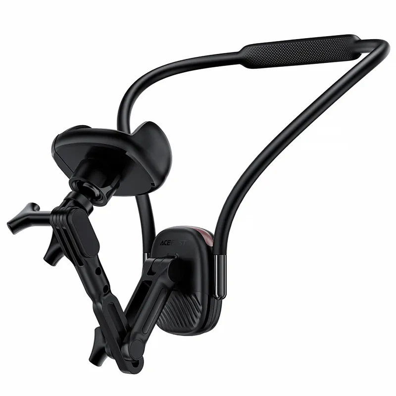 Магнітний тримач для телефону Acefast E33 neck-hanging Black — фото 4