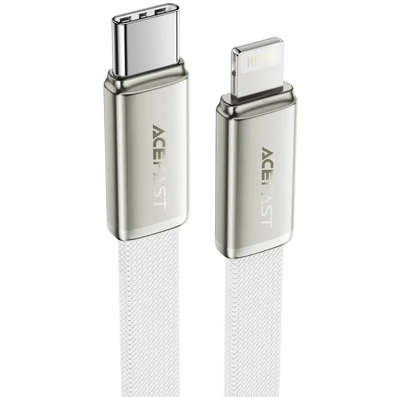 Дата кабель Acefast C24-01 Type-C to Lightning 30W White