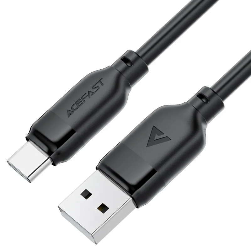 Дата кабель Acefast C16-04 USB to Type-C 3A Black — фото 2