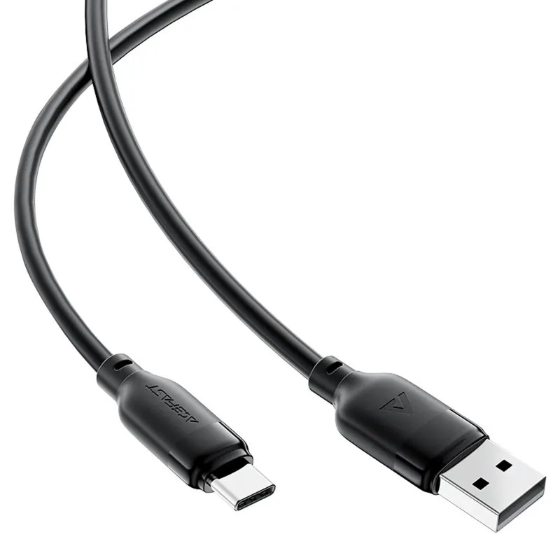 Дата кабель Acefast C16-04 USB to Type-C 3A Black — фото 3