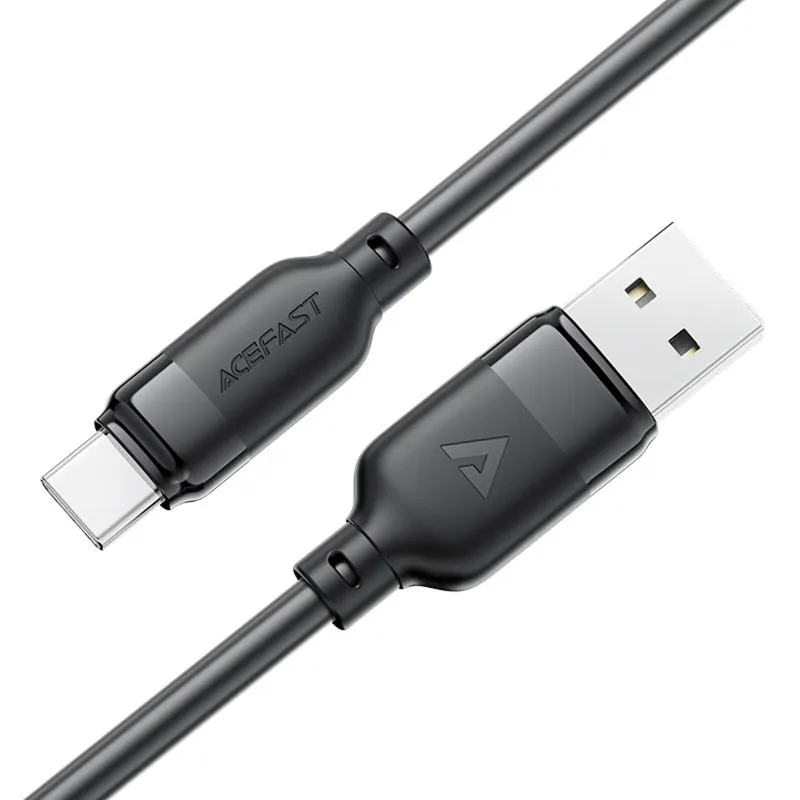 Дата кабель Acefast C16-04 USB to Type-C 3A Black — фото 4