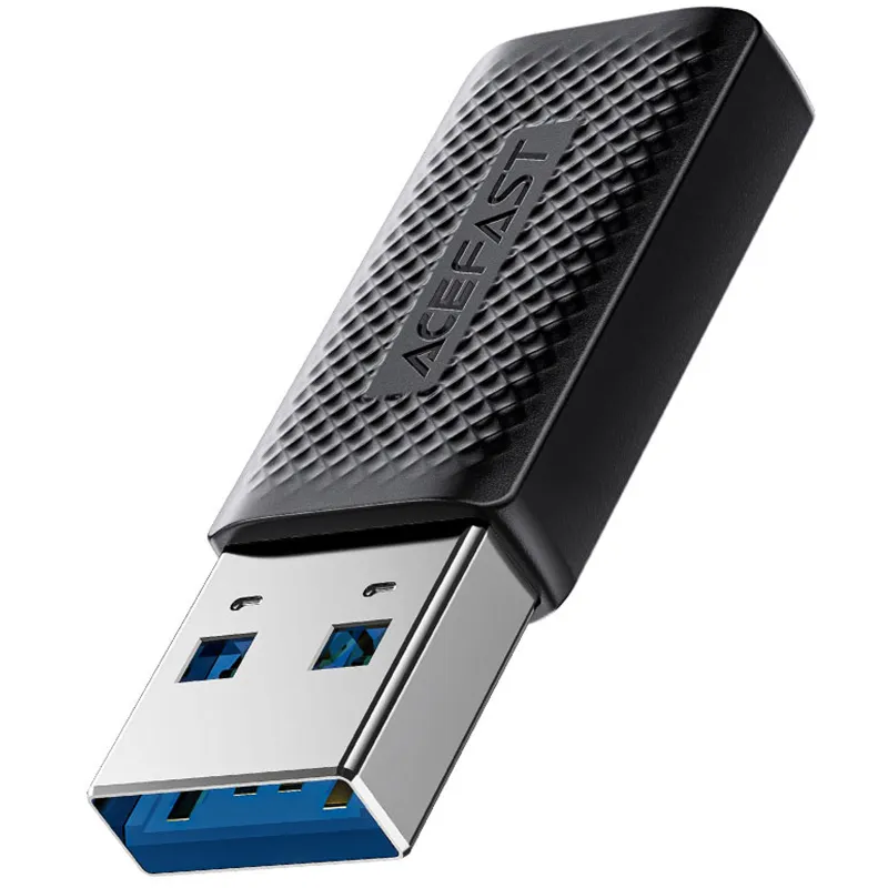 Перехідник Acefast J2 USB Male to Type-C Female USB3.0 Black — фото 2