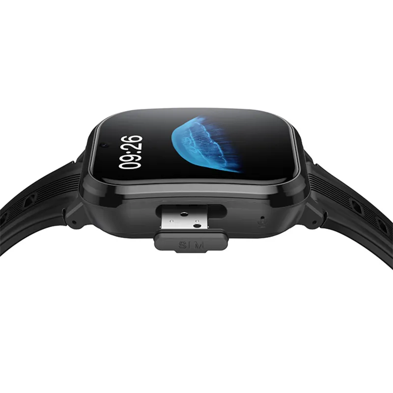 Дитячий cмарт-годинник Hoco Y108 4G with call function Black — фото 2