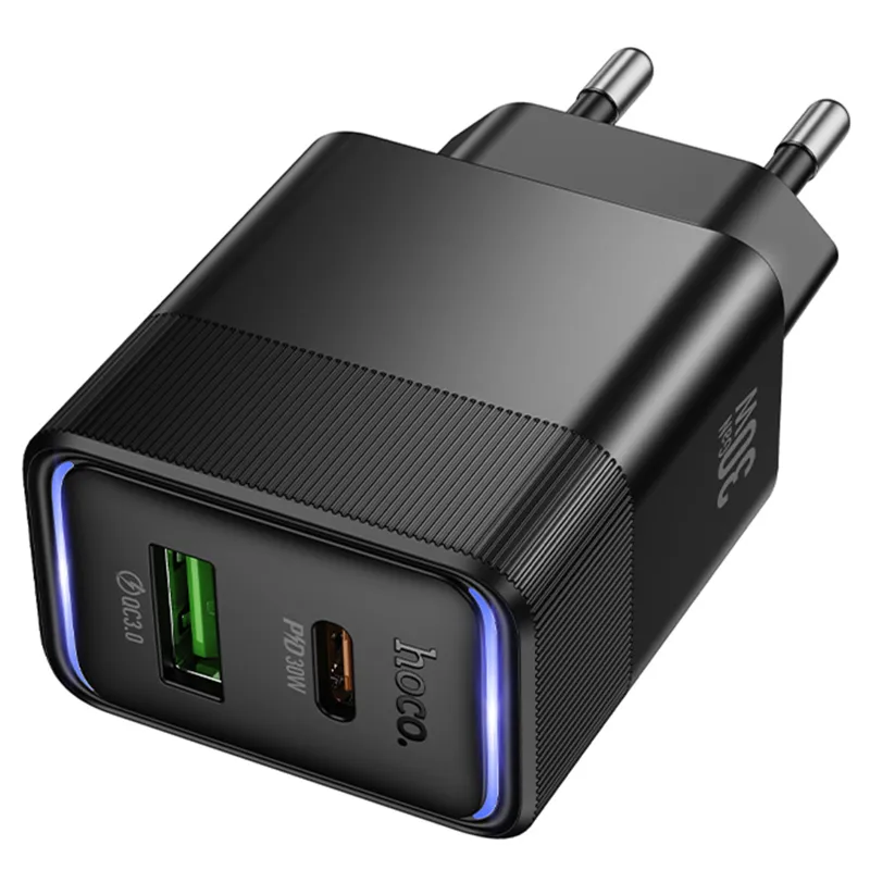 МЗП Hoco CS112A Lounge PD30W+QC3.0 Black — фото 3