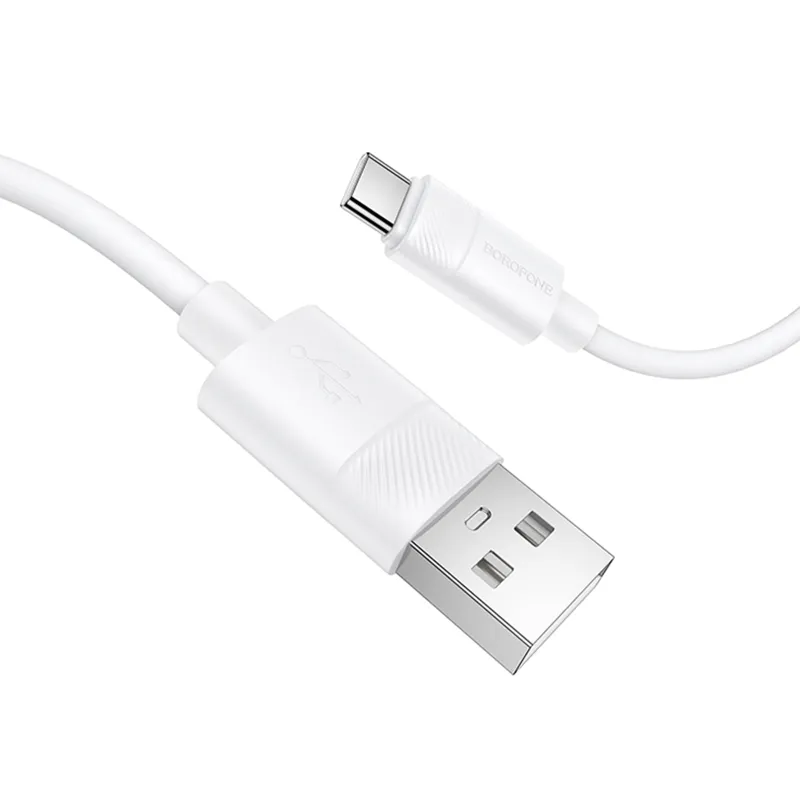 Дата кабель Borofone BX123 Leya USB to Type-C 36W White — фото 3