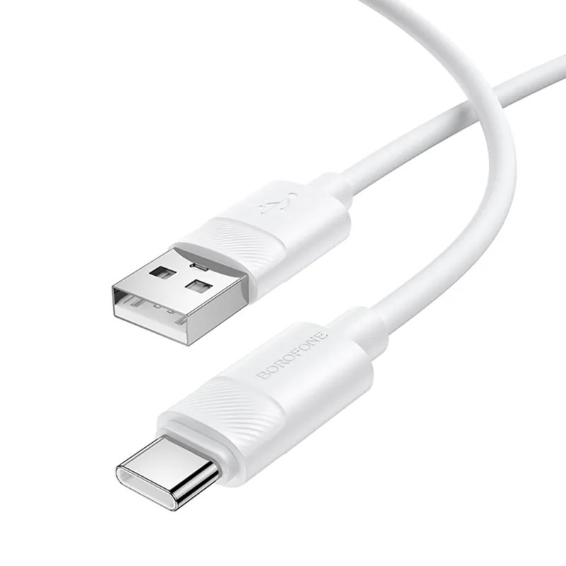 Дата кабель Borofone BX123 Leya USB to Type-C 36W White — фото 4