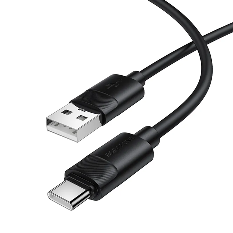 Дата кабель Borofone BX123 Leya USB to Type-C 36W Black — фото 5