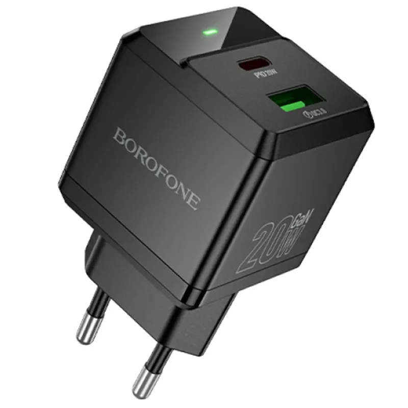 МЗП Borofone BN19 Intenso PD20W+QC3.0 Black