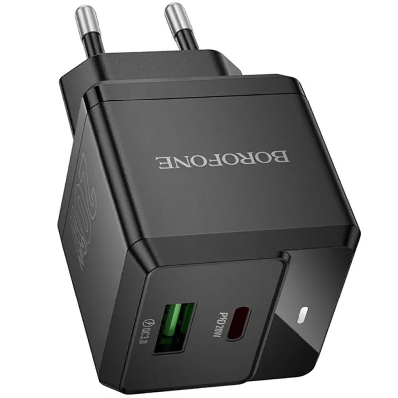 МЗП Borofone BN19 Intenso PD20W+QC3.0 Black — фото 4