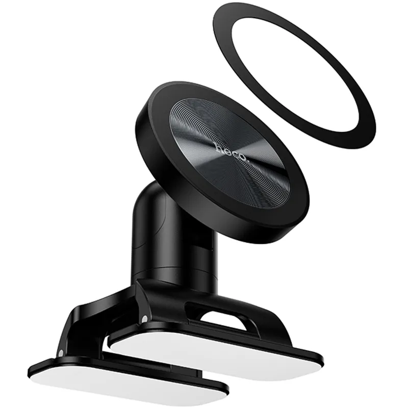 Автотримач Hoco H97 Eminent pull clip Black — фото 5