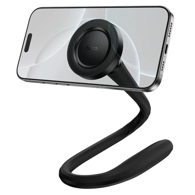 Магнітний тримач Hoco H96 Show hose holder Black — фото 4