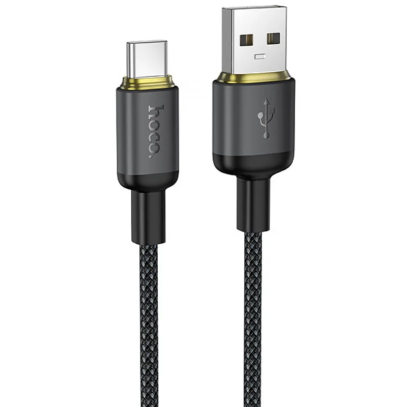 Дата кабель Hoco X128 Benefit USB to Type-C 36W Black