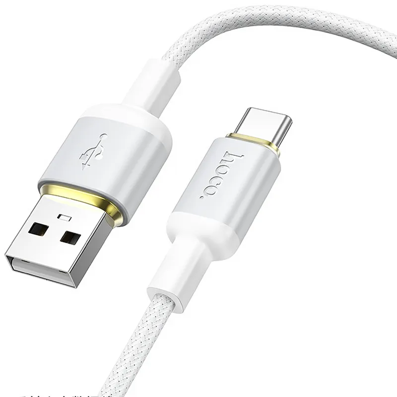 Дата кабель Hoco X128 Benefit USB to Type-C 36W White — фото 3