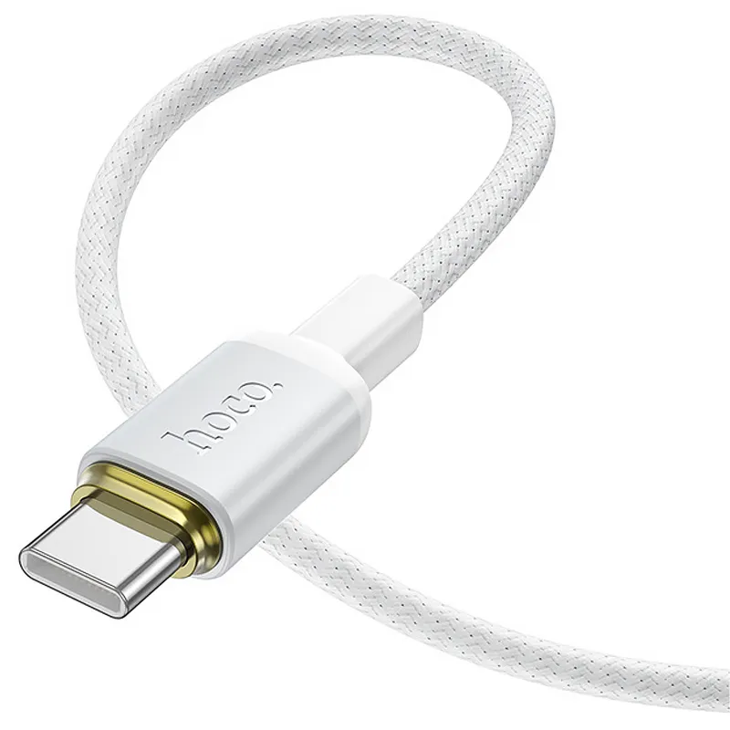 Дата кабель Hoco X128 Benefit USB to Type-C 36W White — фото 4