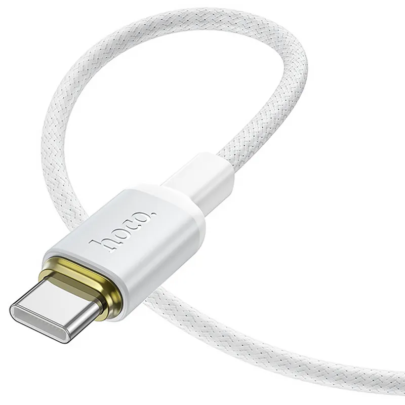 Дата кабель Hoco X128 Benefit Type-C to Lightning 30W White — фото 4