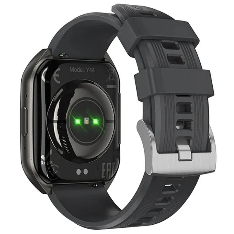 Смарт-годинник Hoco Y44 Smart sports watch Black — фото 3