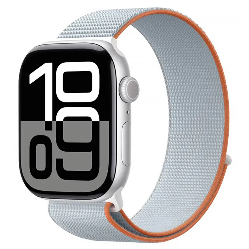 Ремінець BlueO Woven Nylon Sport для Apple Watch 42 /44/45/46/49mm Grey