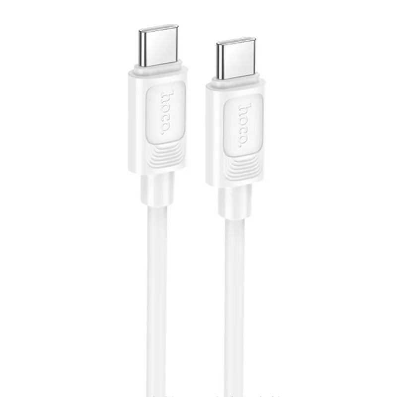 Дата кабель Hoco X122 Benefit Type-C to Type-C 60W White