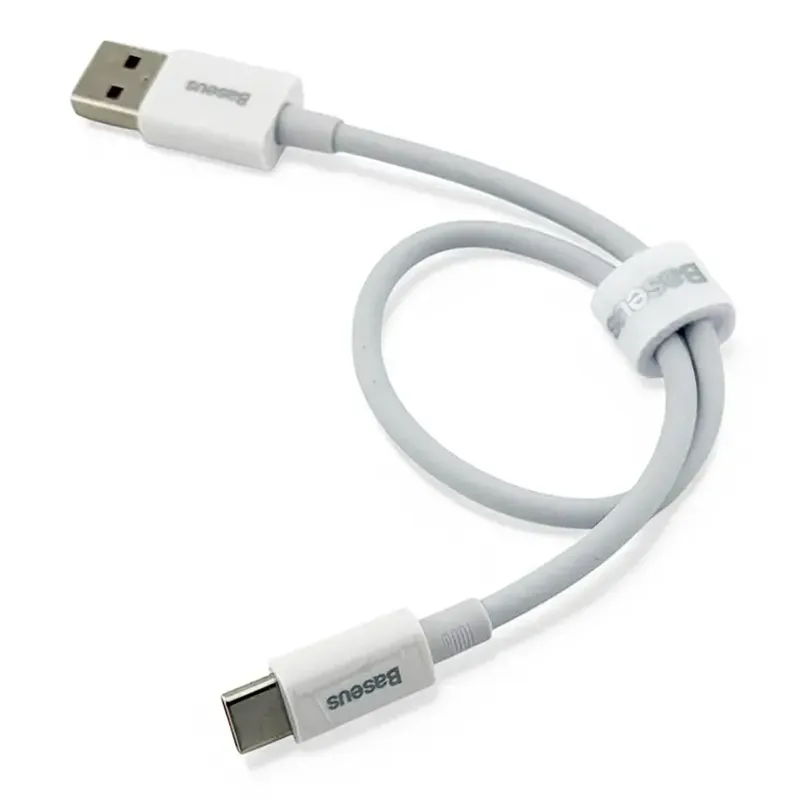 Дата кабель Baseus Superior Series Fast Charging USB to Type-C 100W Moon White — фото 3