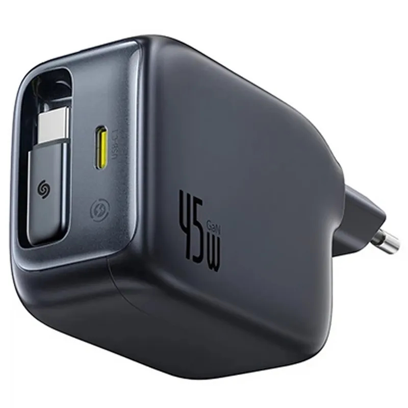 МЗП Baseus EnerCore CJ11 PD45W with retractable cable Cosmic Black