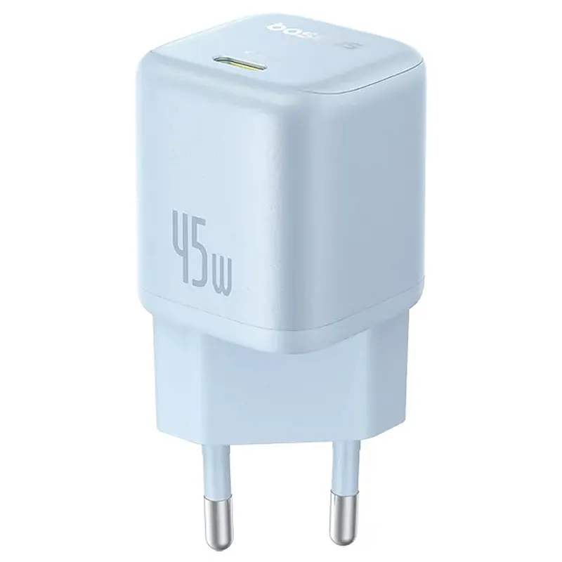 МЗП Baseus PicoGo GaN Fast Charger 45W (1USB-C) (P10176800) Galaxy Blue