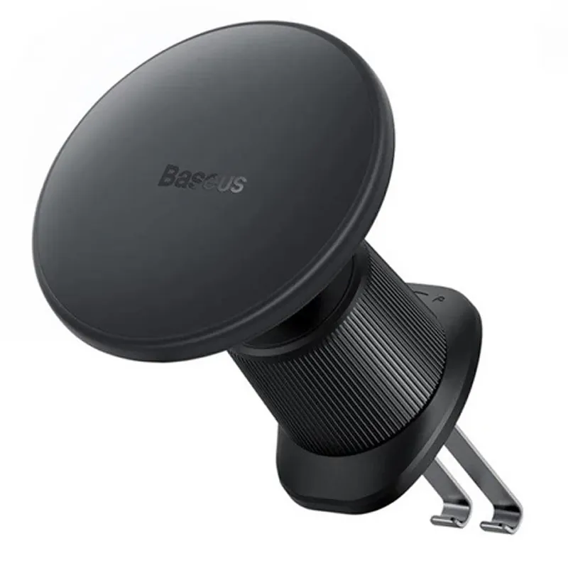 Автотримач з БЗП Baseus CW01 Magnetic 15W Cluster Black