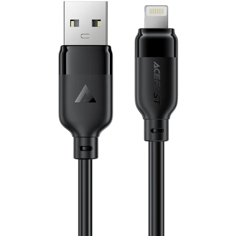 Дата кабель Acefast C16-06 USB to Lightning 2.4A Black