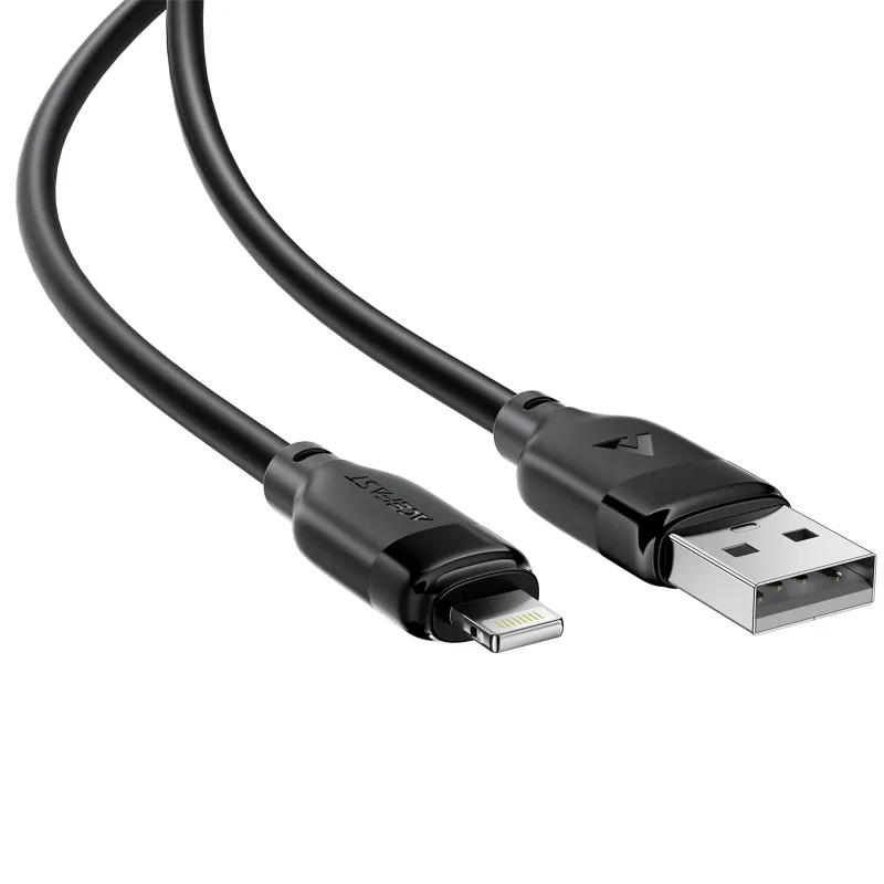 Дата кабель Acefast C16-06 USB to Lightning 2.4A Black — фото 3