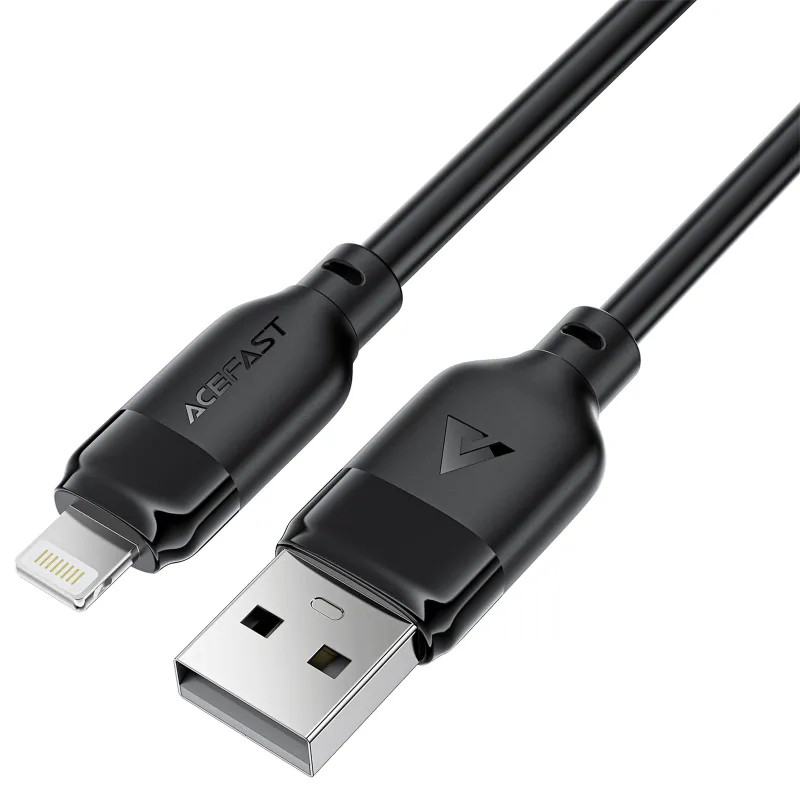 Дата кабель Acefast C16-06 USB to Lightning 2.4A Black — фото 4
