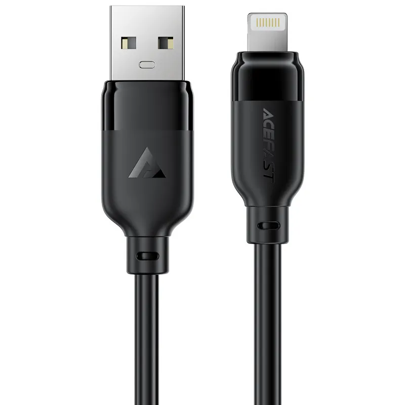 Дата кабель Acefast C16-02 USB to Lightning 2.4A Black