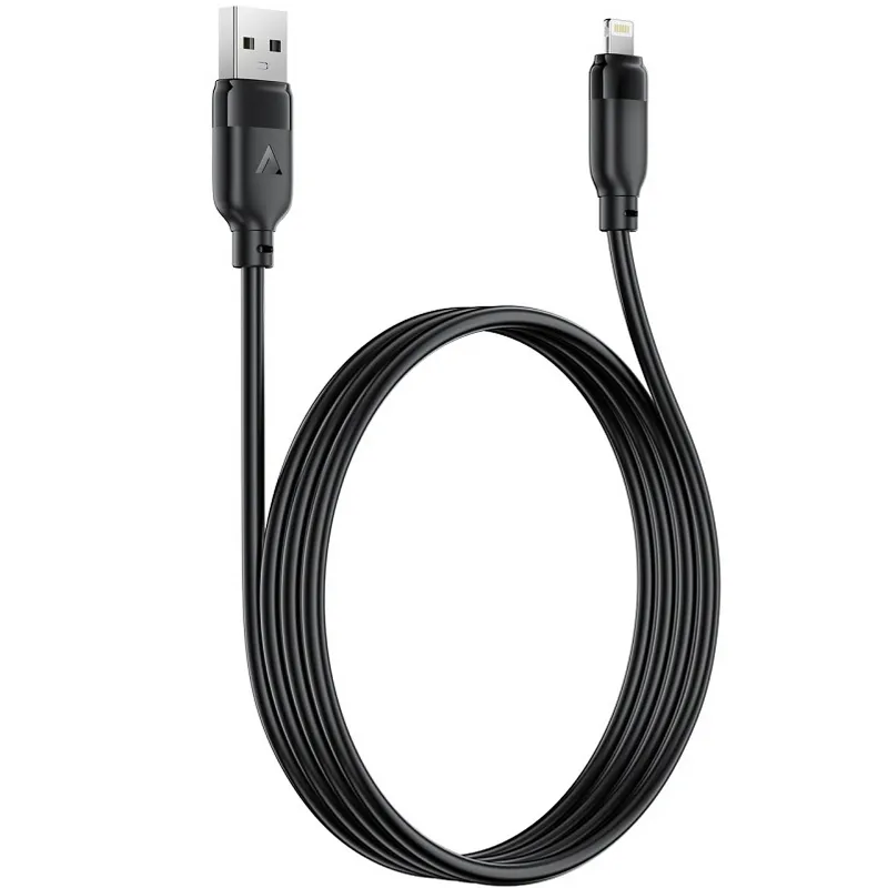 Дата кабель Acefast C16-02 USB to Lightning 2.4A Black — фото 5
