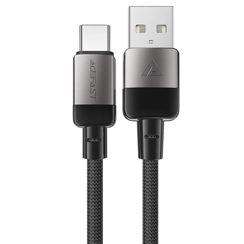 Дата кабель Acefast C9-04 USB to Type-C 3A Black