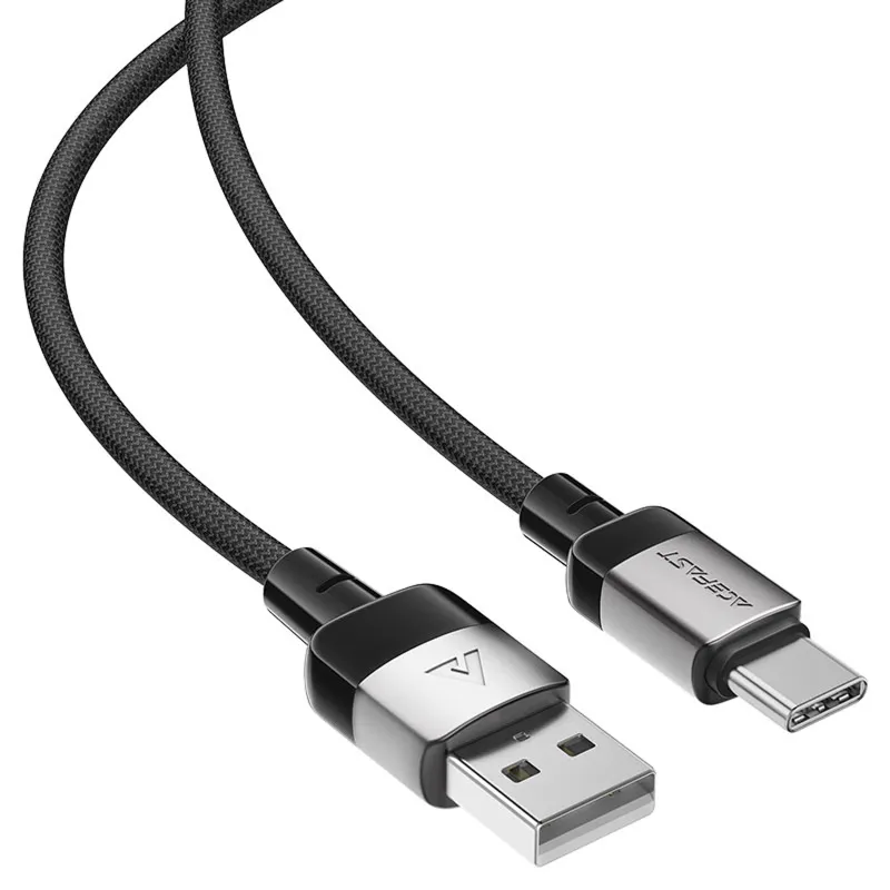 Дата кабель Acefast C9-04 USB to Type-C 3A Black — фото 5
